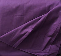 Польская хлопковая ткань темно-фиолетовая 160 см