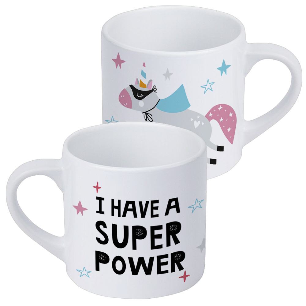 Кружка маленька I have a super power 170 мл (KRD_20M055)