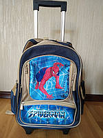 Рюкзак на колесах для детей школьного возраста , съемный троллей размер 42Х30Х15