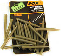 Отбойники Fox Edges Anti tangle sleeves x 25 trans khaki