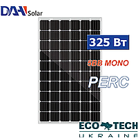 Солнечные батареи DAH SOLAR DHM60X 325 Вт, 5ВВ, PERC, монокристалл