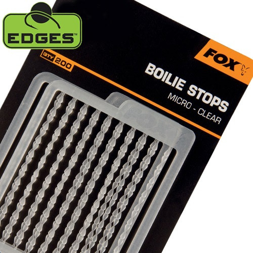 Стопори для бойлов FOX Edges boilie stops micro clear