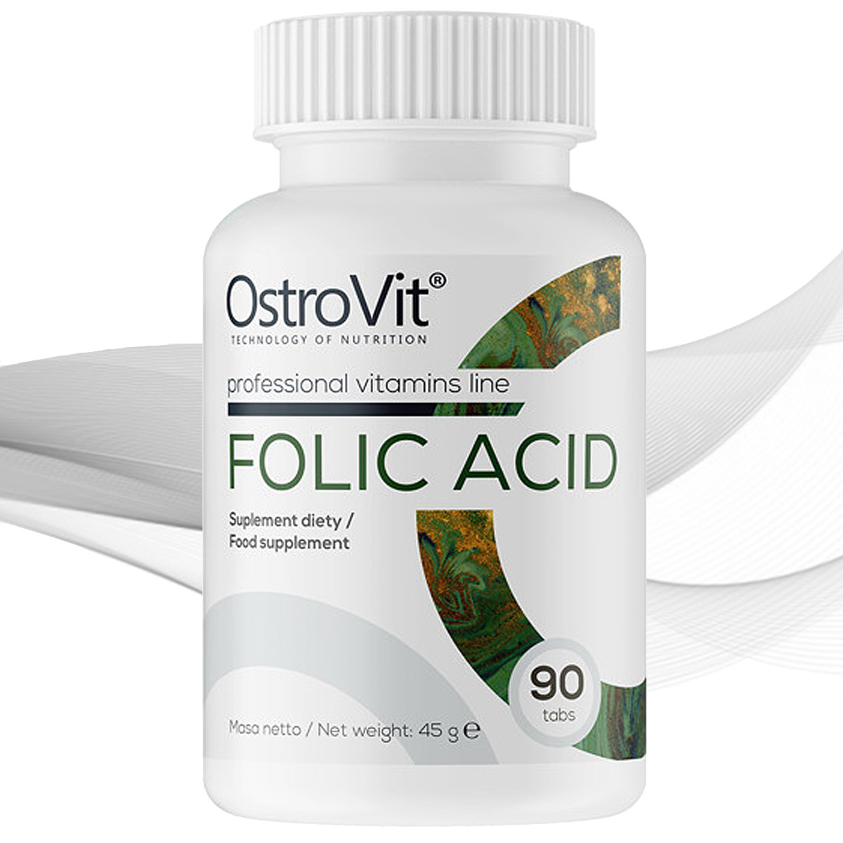 Фолієва кислота Ostrovit Folic Acid 90 tabl.