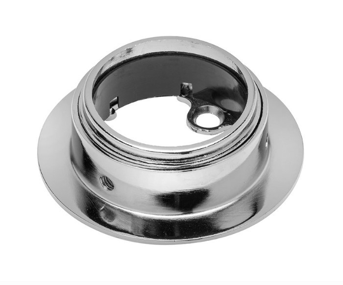 Фланець d-50 мм хром ненаскрізний