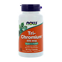 Хром комплекс NOW Tri-Chromium 500 mcg 90 veg caps