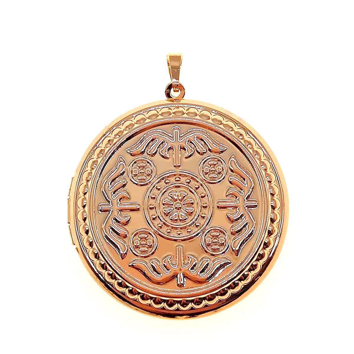 Медальйон Xuping з медичного золота, позолота 18К, 42408 (1)