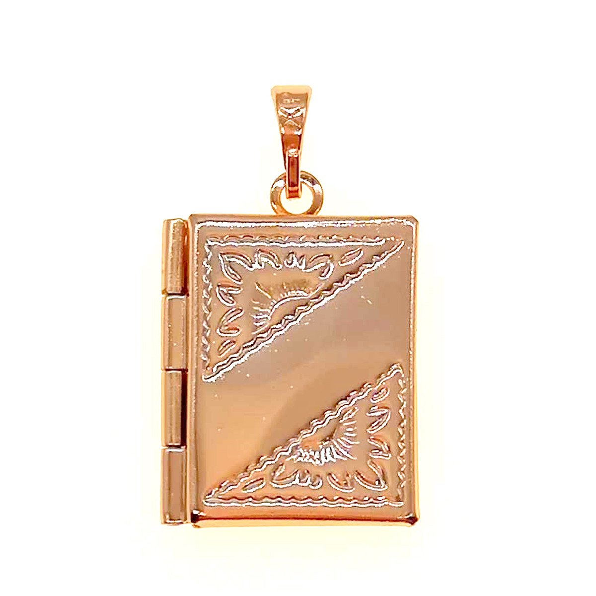 Медальйон-книжка Xuping з медичного золота, позолота 18K, 42433 (1)