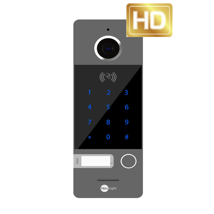 Відеопанель NeoLight OPTIMA ID KEY HD Gray