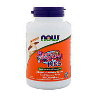 Пробиотики для детей комплекс NOW Kids Berry Dophilus 120 chewables