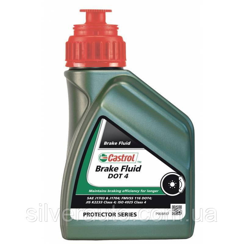 Гальмівна рідина Castrol Brake Fluid DOT 4 0,5 л