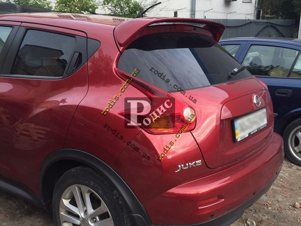 Спойлер Nissan Juke 2011- (склопластик) "Orticar" - Спойлер на багажник Ніссан Жук