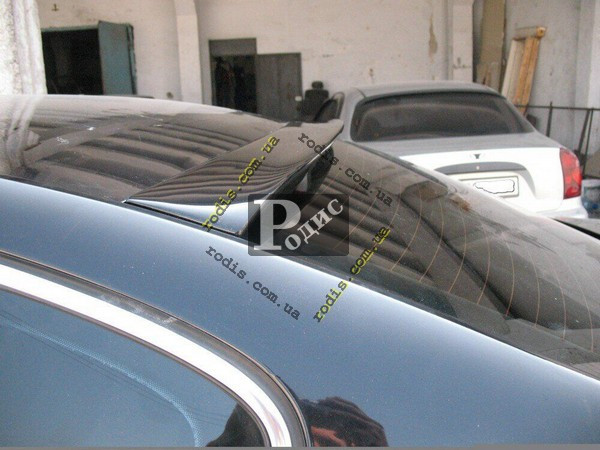 Козирок заднього скла VW Passat B7 2010-2015 Європа "Бленда" (склопластик) "Orticar" — Пассат Б7