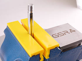 11. Лещата слюсарно-верстатні, губки на лещата GSR Німеччина