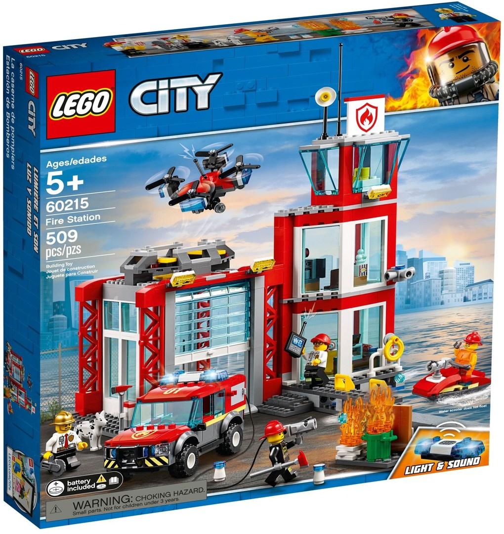 Lego City Пожежне депо 60215