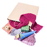 Пакети паперові для магазина одягу 440*160*480 мм Крафт пакет великий з ручками, фото 5