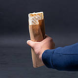 Паперові пакети для сухофруктів, спецій, приправ, горіхів 100*70*230 мм пакет саше бурий, фото 3