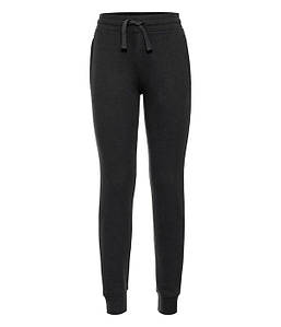 Жіночі однотонні спортивні штани M, R36 Чорний