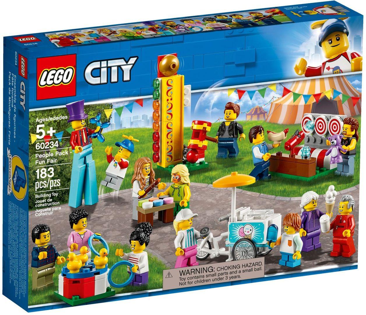 Lego City Комплект мініфігурок Весела ярмарка 60234