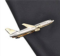 Зажим под галстук Самолет