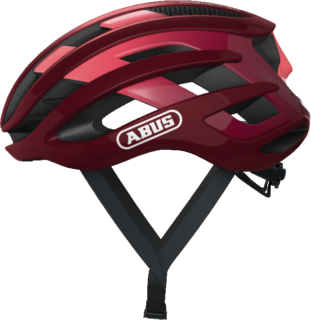 Велошлем спортивный ABUS AIRBREAKER Bordeaux Red L (59-61 см)