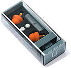 3 пари Беруші для сну багаторазові/захист від храпа Xiaomi J&J Orange, фото 3