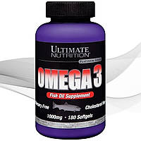 Рибний жир Ultimate Nutrition UltN Omega 3 180 softgels