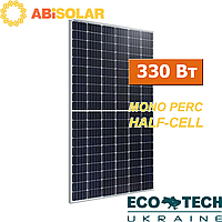 Солнечная батарея ABi-Solar АВ-60MHC 330 Вт, PERC, Half-Cell, mono