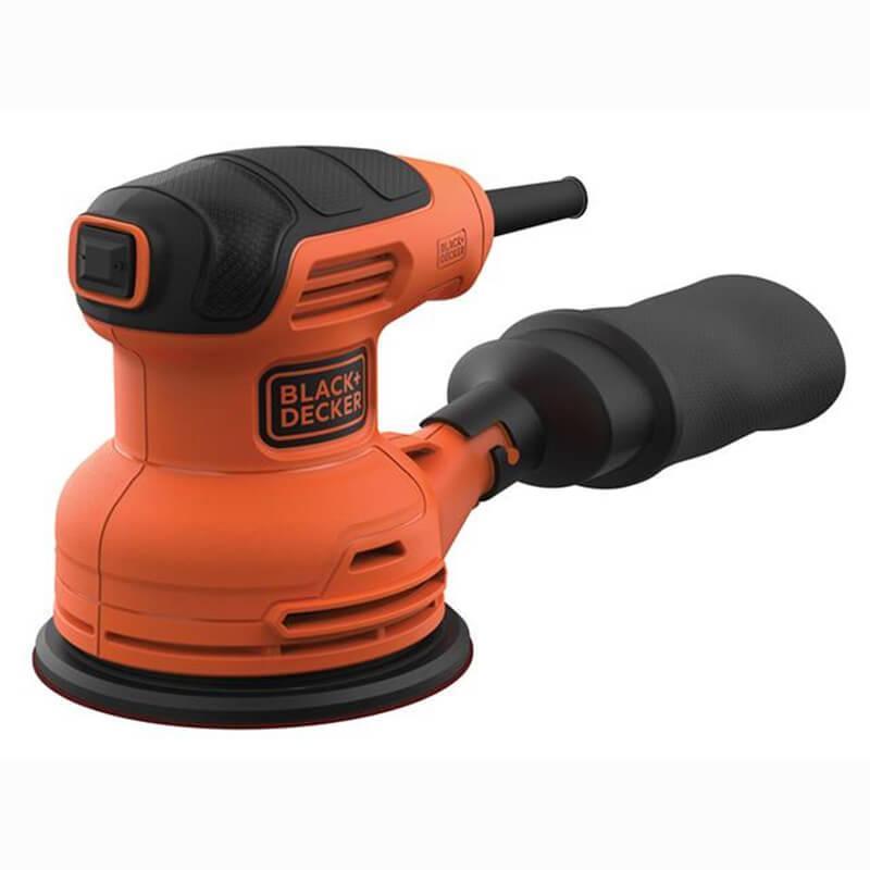 Шліфмашина ексцентрикова з шліфувальною платформою 125 мм BLACK+DECKER BEW210-QS (США/Китай)