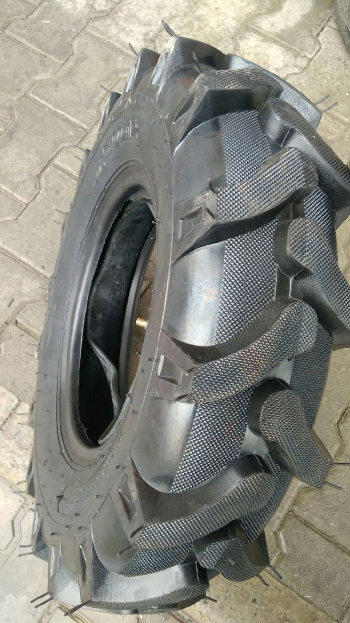 Покришка 6.00-12 з камерою для мотоблока 8 PR, фото 1