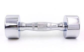 Гантель хром RECORD SC-8017-3 (1X3 КГ) 1 шт.