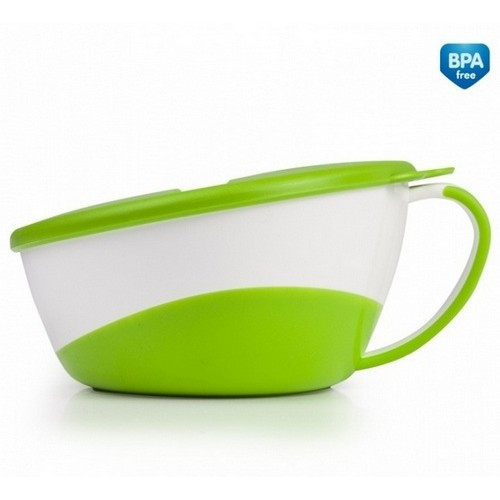 Тарілка з ложкою Canpol 31/406 зелена, фото 1