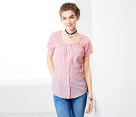 Нежная, женственная блуза, блузка от тсм tchibo (чибо), германия, размер от 44 до 48