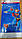 Скатертина дитяча одноразова з малюнками - Супермен, Синій, фото 2