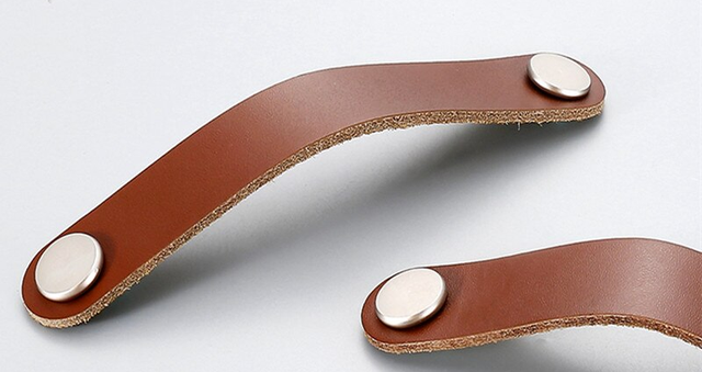 Шкіряна ручка для меблів Шкіряна ручка для меблів