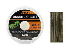 Поводочний матеріал Fox Camotex Soft - 25lb (CAC736)