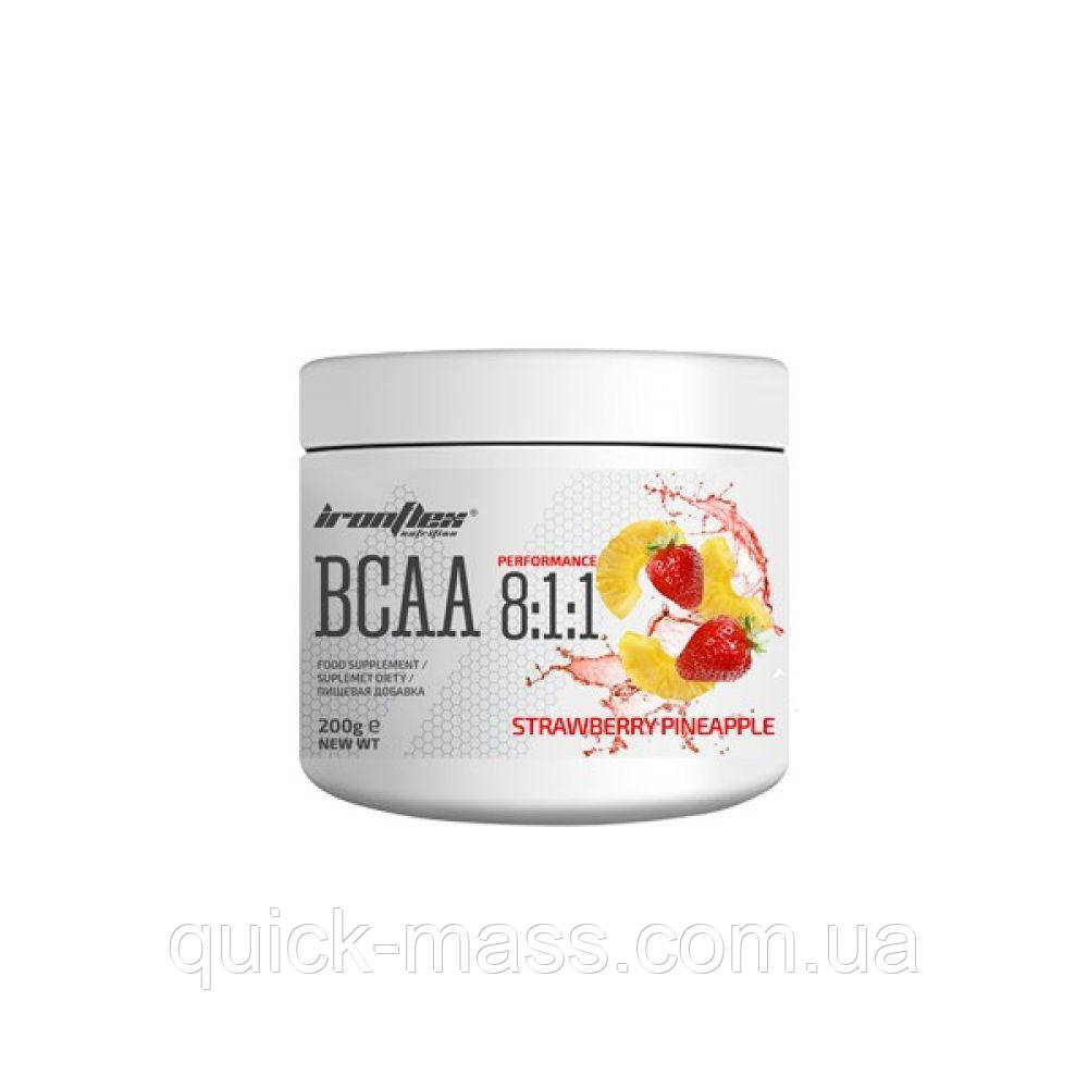 БЦАА IronFlex BCAA 8-1-1 Performance 200g