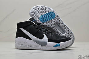 Nike KD 13 "Black/Grey Wolf" чоловічі баскетбольні кросівки