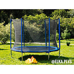 Батут 244см з внутрішньою сіткою та драбинкою на 120кг