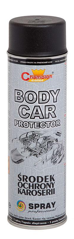 Гравітекс в аерозолі CAR BODY Protection Чорний "Champion" 500 мл.