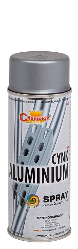 Аерозольна фарба CYNK ALUMINIUM Фарба Цинк-алюмінієва "Champion" 400 мл.