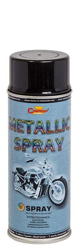 METALLIC CZARNY Чорний металік "Champion" 400 мл.