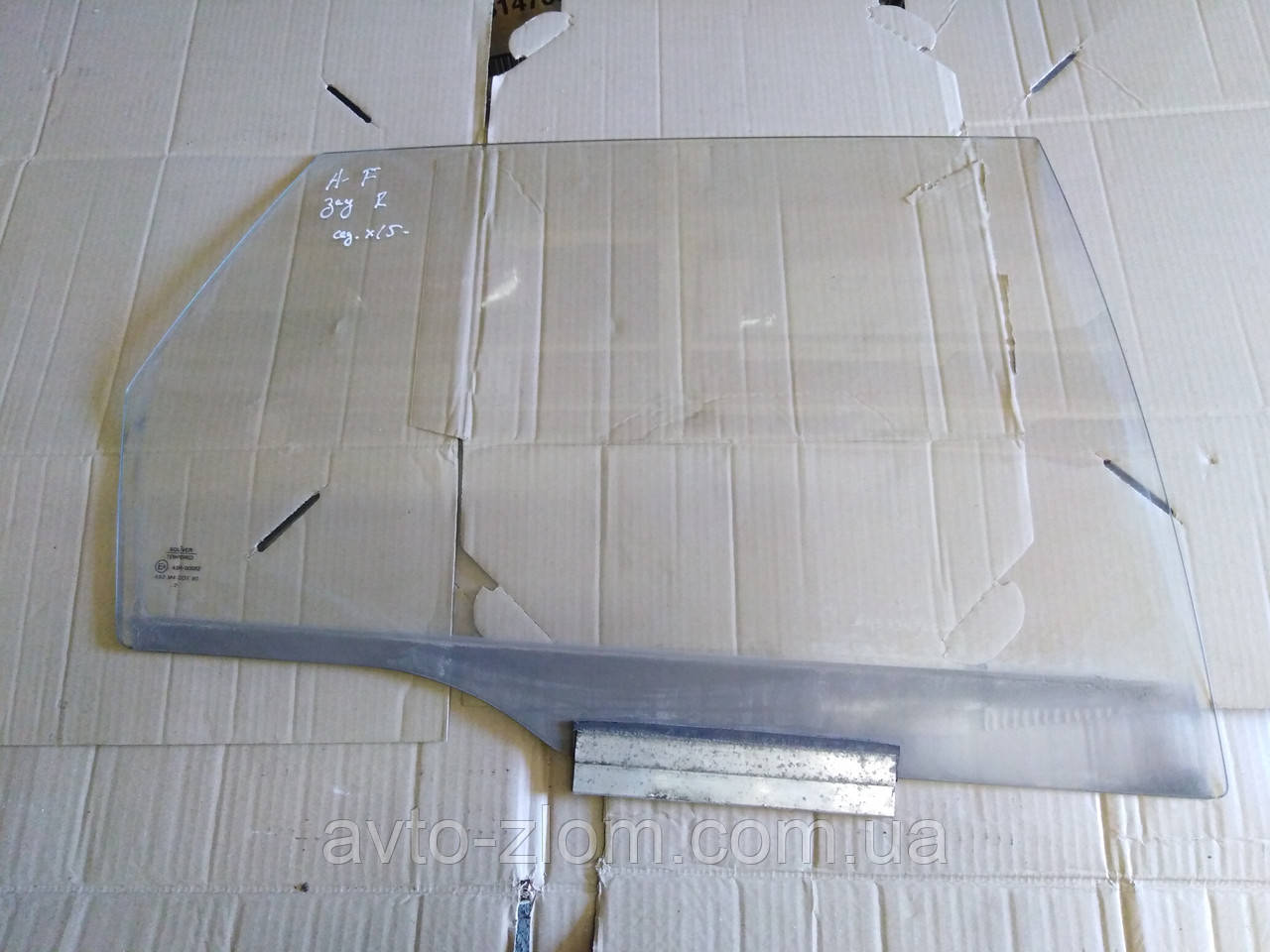 Скло дверне заднє праве Opel Astra F, Опель Астра Ф. Седан, хітчбек., фото 1