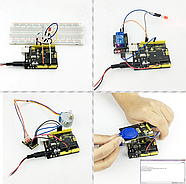 Супернабір Arduino kit Keyestudio + 32 заняття для навчання📙, фото 5