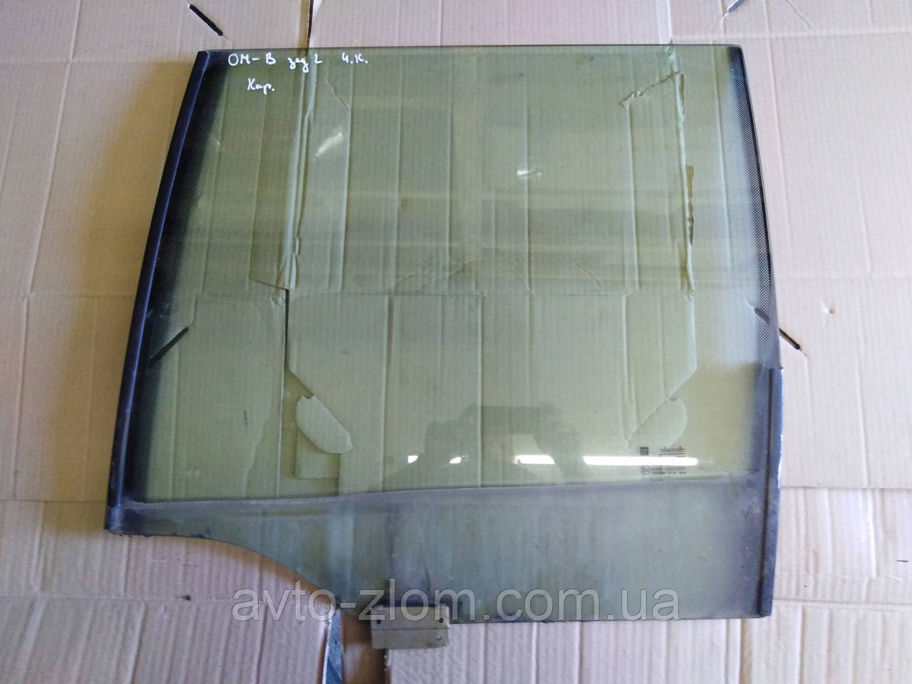 Скло дверей заднє ліве Opel Omega B, Опель Омега Б. Універсал, карап., фото 1
