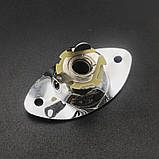 Овальний вхід роз'ємом гніздо для електрогітари Telecaster Ibanez Shur LTD ESP хром, фото 2