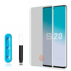 Захисне скло DK UV Curved для Samsung S20+ (SM-G985) (clear)
