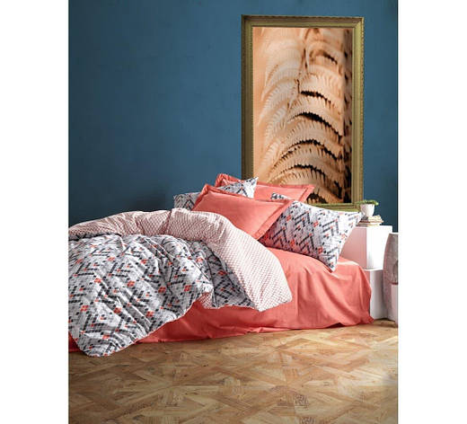 Постільна білизна Cotton Box Minimal TILE євро, фото 1