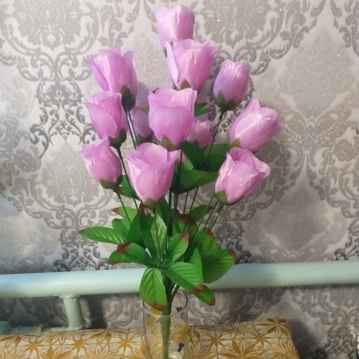 Искусственные цветы роза- бутон - фото 5 - id-p1157875834