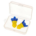 Беруші універсальні — від шуму, для подорожей Silenta Rocket Yellow/Blue, фото 2