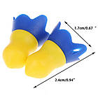 Беруші універсальні — від шуму, для подорожей Silenta Rocket Yellow/Blue, фото 7